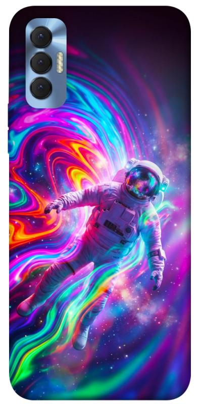 Чехол itsPrint Astronaut fly для TECNO Spark 8P, космос, купить оптом с доставкой