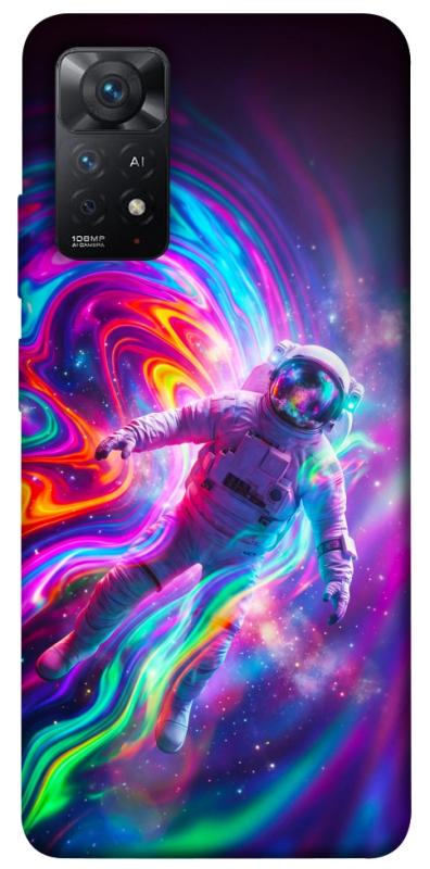 Чехол itsPrint Astronaut fly для Xiaomi Redmi Note 11 Pro 4G/5G, космос, купить оптом с доставкой