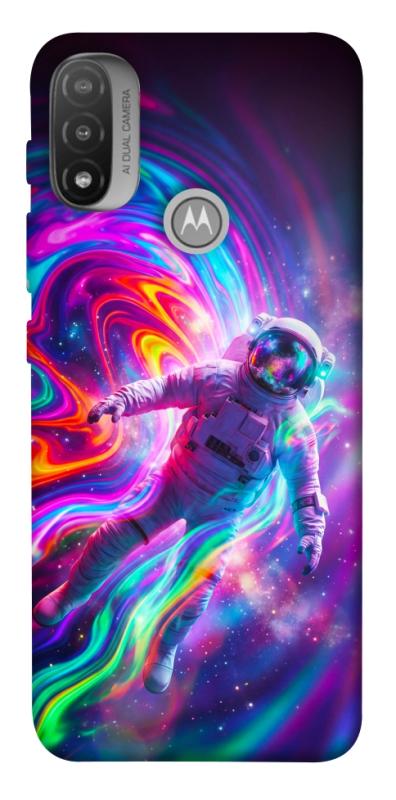 Чехол itsPrint Astronaut fly для Motorola Moto E20, космос, купить оптом с доставкой