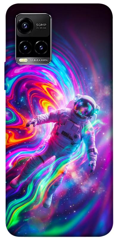 Чехол itsPrint Astronaut fly для Vivo Y21 / Y33s, космос, купить оптом с доставкой