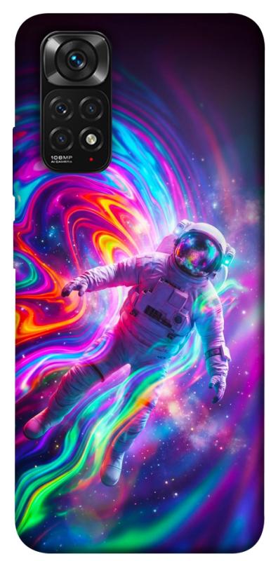 Чехол itsPrint Astronaut fly для Xiaomi Redmi Note 11 (Global) / Note 11S, космос, купить оптом с доставкой