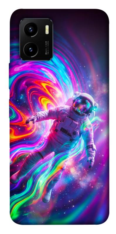 Чехол itsPrint Astronaut fly для Vivo Y15s, космос, купить оптом с доставкой