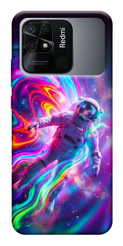 Чехол itsPrint Astronaut fly для Xiaomi Redmi 10C, космос, купить оптом с доставкой
