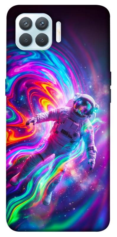 Чехол itsPrint Astronaut fly для Oppo F17 Pro, космос, купить оптом с доставкой