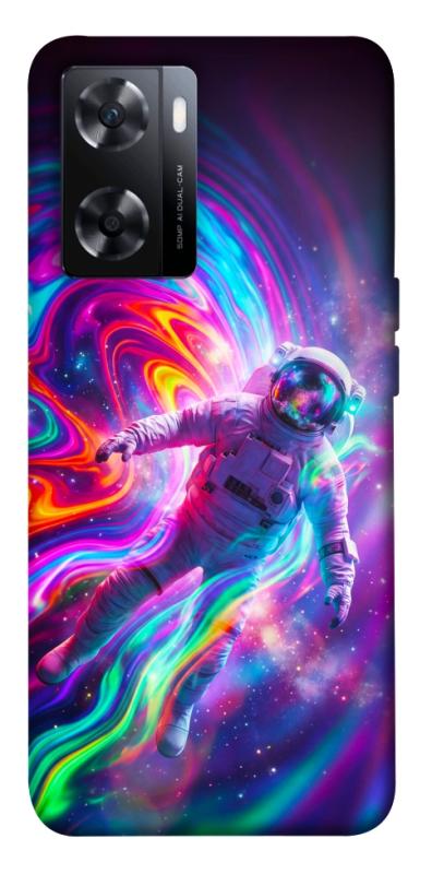 Чехол itsPrint Astronaut fly для OnePlus Nord N20 SE, космос, купить оптом с доставкой