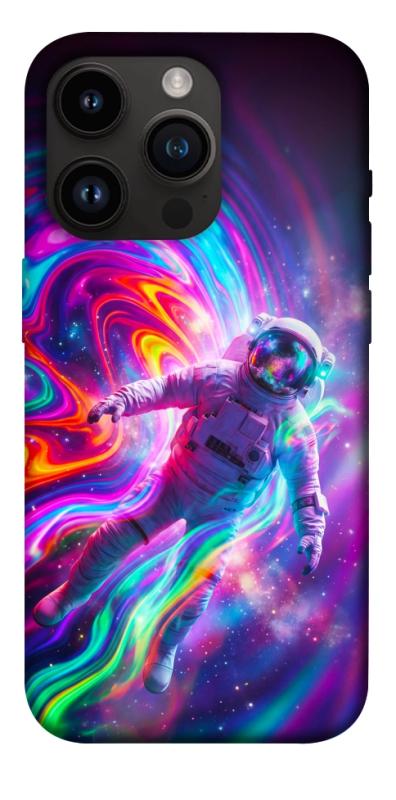 Чехол itsPrint Astronaut fly для Apple iPhone 14 Pro (6.1"), космос, купить оптом с доставкой
