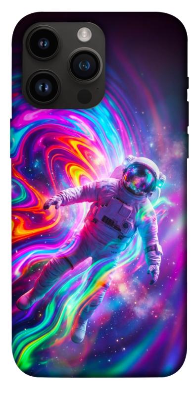 Чехол itsPrint Astronaut fly для Apple iPhone 14 Pro Max (6.7"), космос, купить оптом с доставкой