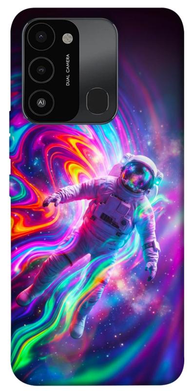 Чехол itsPrint Astronaut fly для TECNO Spark 8C, космос, купить оптом с доставкой