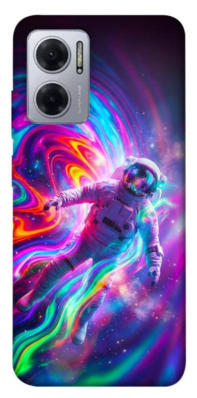 Чехол itsPrint Astronaut fly для Xiaomi Redmi Note 11E, космос, купить оптом с доставкой