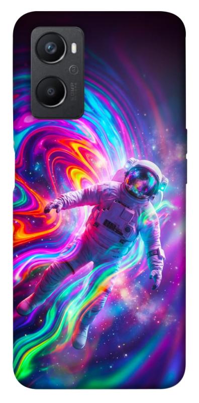 Чехол itsPrint Astronaut fly для Oppo A96, космос, купить оптом с доставкой