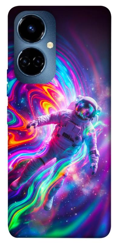 Чехол itsPrint Astronaut fly для TECNO Camon 19 (CI6n) / 19 Pro (CI8n), космос, купить оптом с доставкой