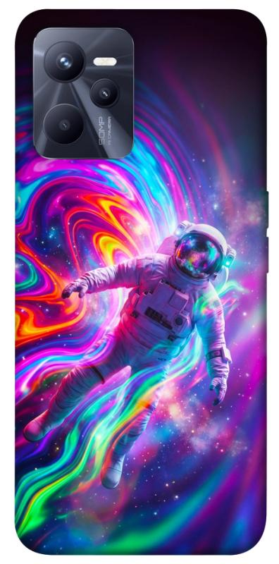 Чехол itsPrint Astronaut fly для Realme C35, космос, купить оптом с доставкой