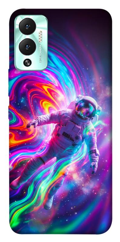 Чехол itsPrint Astronaut fly для Infinix Hot 12 Play, космос, купить оптом с доставкой
