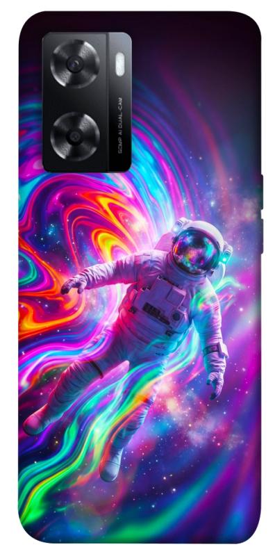 Чехол itsPrint Astronaut fly для Oppo A57s, космос, купить оптом с доставкой