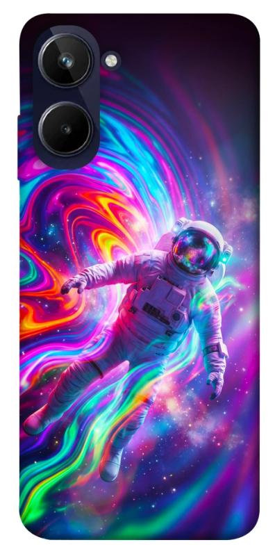 Чехол itsPrint Astronaut fly для Realme 10 4G, космос, купить оптом с доставкой