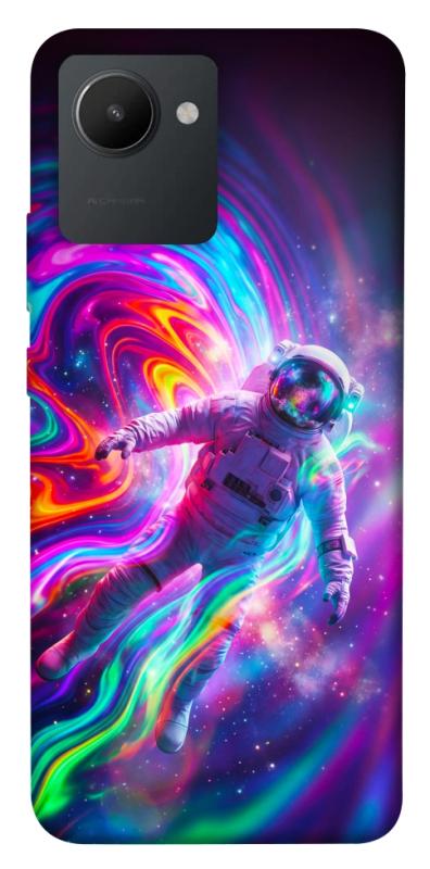 Чехол itsPrint Astronaut fly для Realme C30s, космос, купить оптом с доставкой