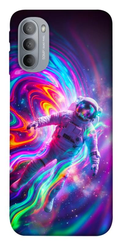 Чехол itsPrint Astronaut fly для Motorola Moto G31, космос, купить оптом с доставкой