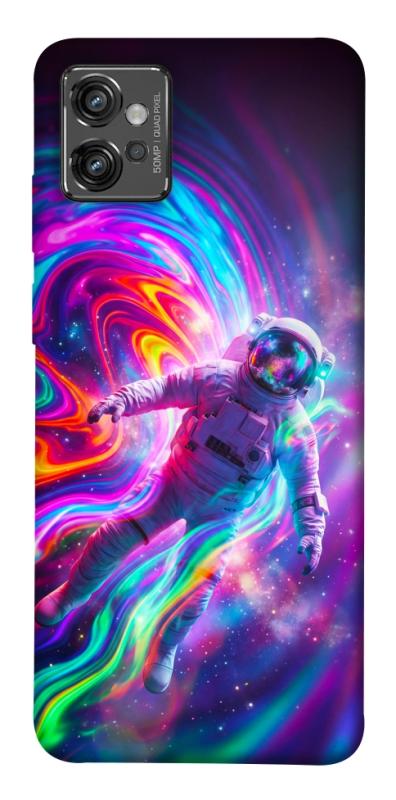 Чехол itsPrint Astronaut fly для Motorola Moto G32, космос, купить оптом с доставкой