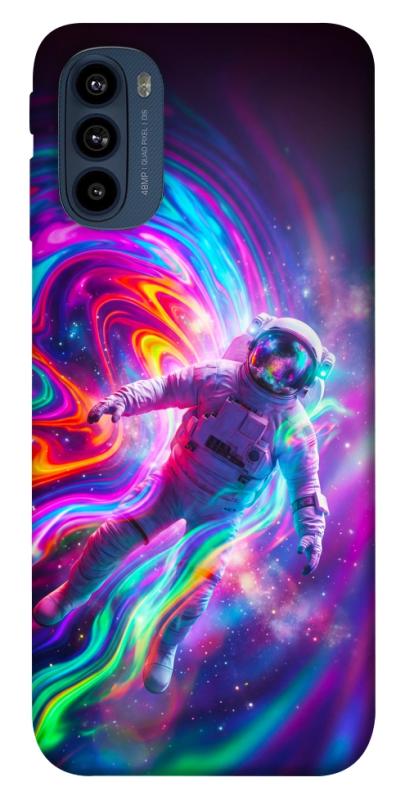 Чехол itsPrint Astronaut fly для Motorola Moto G41, космос, купить оптом с доставкой