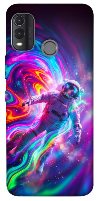 Чехол itsPrint Astronaut fly для Nokia G11 Plus, космос, купить оптом с доставкой