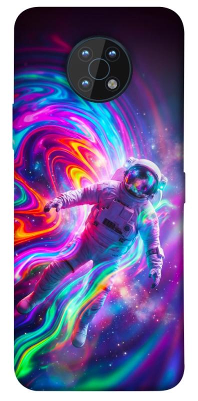 Чехол itsPrint Astronaut fly для Nokia G50, космос, купить оптом с доставкой