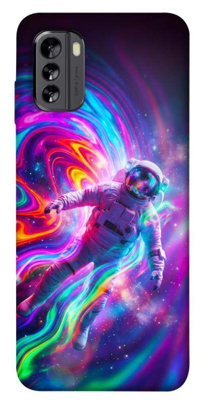 Чехол itsPrint Astronaut fly для Nokia G60, космос, купить оптом с доставкой