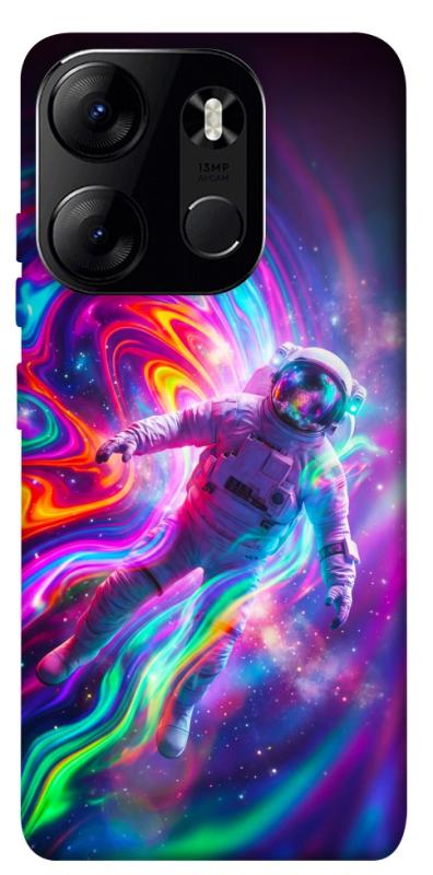 Чехол itsPrint Astronaut fly для Tecno Spark Go 2023, космос, купить оптом с доставкой
