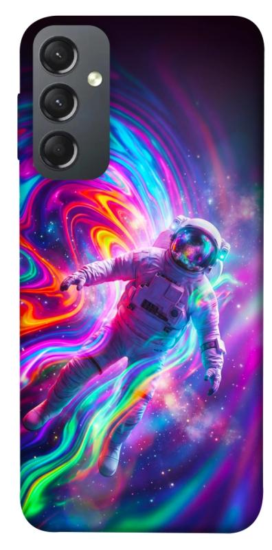 Чехол itsPrint Astronaut fly для Samsung Galaxy A24 4G, космос, купить оптом с доставкой