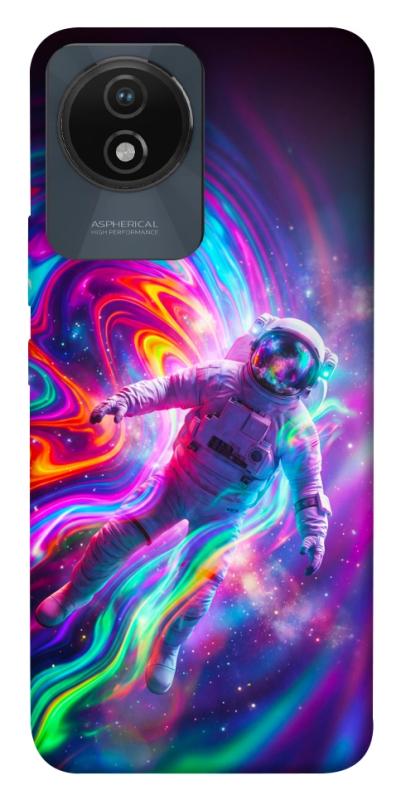 Чехол itsPrint Astronaut fly для Vivo Y02, космос, купить оптом с доставкой