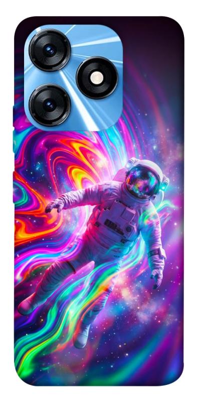 Чехол itsPrint Astronaut fly для TECNO Spark 10 Pro, космос, купить оптом с доставкой