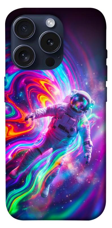 Чехол itsPrint Astronaut fly для Apple iPhone 15 Pro (6.1"), космос, купить оптом с доставкой