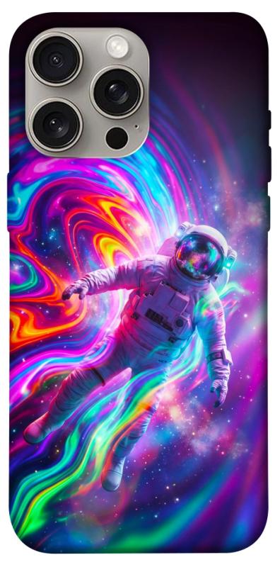 Чехол itsPrint Astronaut fly для Apple iPhone 15 Pro Max (6.7"), космос, купить оптом с доставкой
