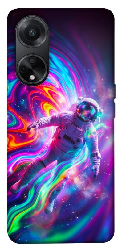 Чехол itsPrint Astronaut fly для Oppo A58 4G, космос, купить оптом с доставкой