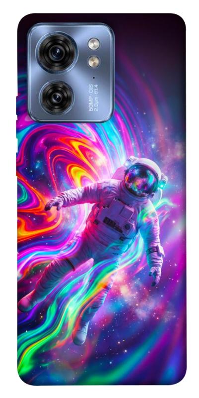 Чехол itsPrint Astronaut fly для Motorola Edge 40, космос, купить оптом с доставкой