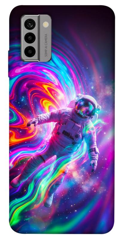 Чехол itsPrint Astronaut fly для Nokia G22, космос, купить оптом с доставкой