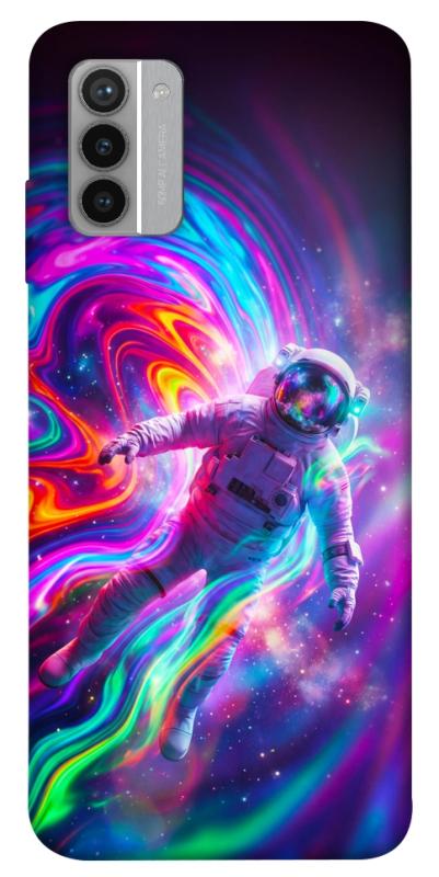 Чехол itsPrint Astronaut fly для Nokia G42, космос, купить оптом с доставкой