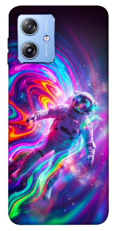 Чохол itsPrint Astronaut fly для Motorola Moto G84, космос, купити оптом з доставкою
