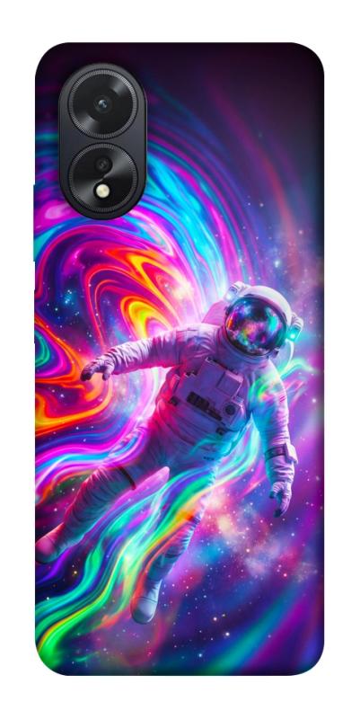 Чехол itsPrint Astronaut fly для Oppo A38, космос, купить оптом с доставкой