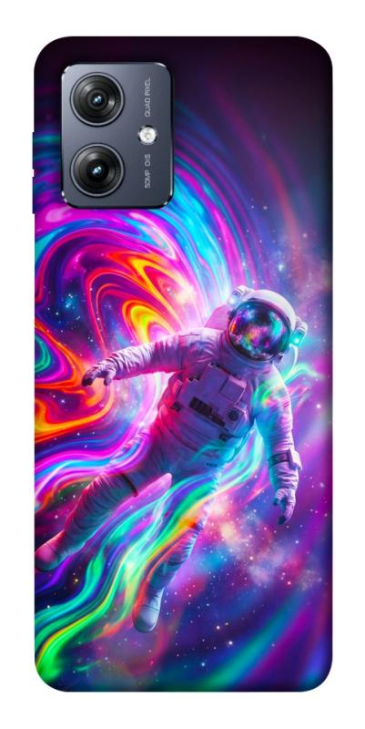 Чехол itsPrint Astronaut fly для Motorola Moto G54, космос, купить оптом с доставкой