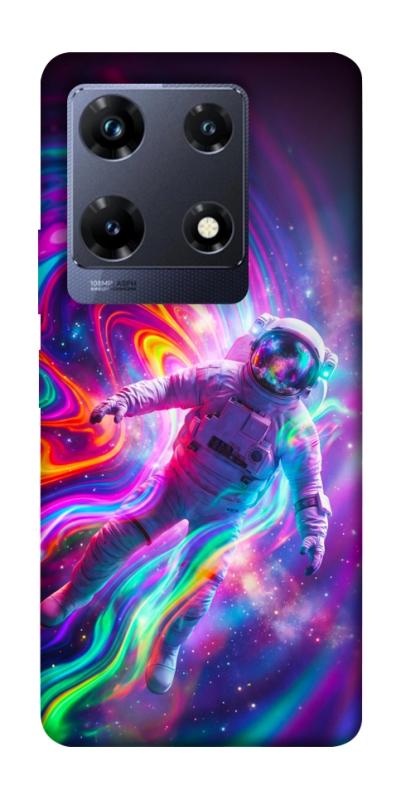Чехол itsPrint Astronaut fly для Infinix Note 30 Pro, космос, купить оптом с доставкой