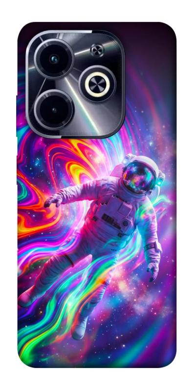 Чехол itsPrint Astronaut fly для Infinix Hot 40i, космос, купить оптом с доставкой