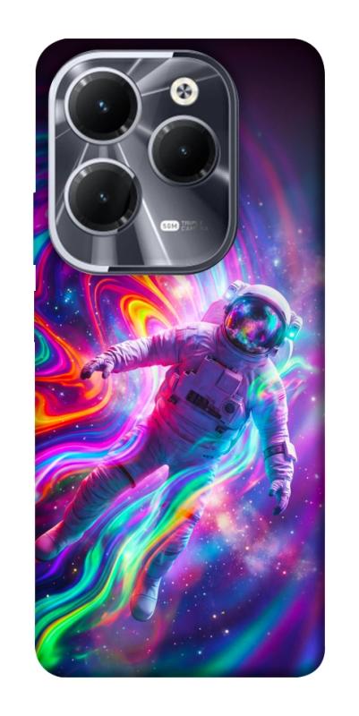 Чехол itsPrint Astronaut fly для Infinix Hot 40, космос, купить оптом с доставкой