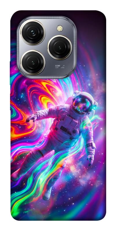 Чехол itsPrint Astronaut fly для TECNO Spark 20 Pro, космос, купить оптом с доставкой