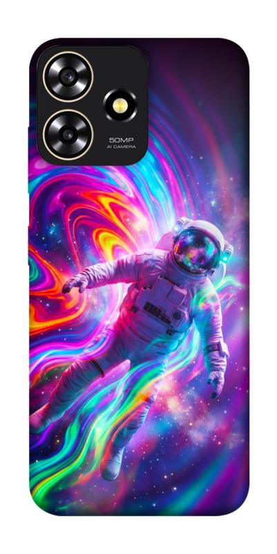 Чехол itsPrint Astronaut fly для ZTE Blade A73 4G, космос, купить оптом с доставкой