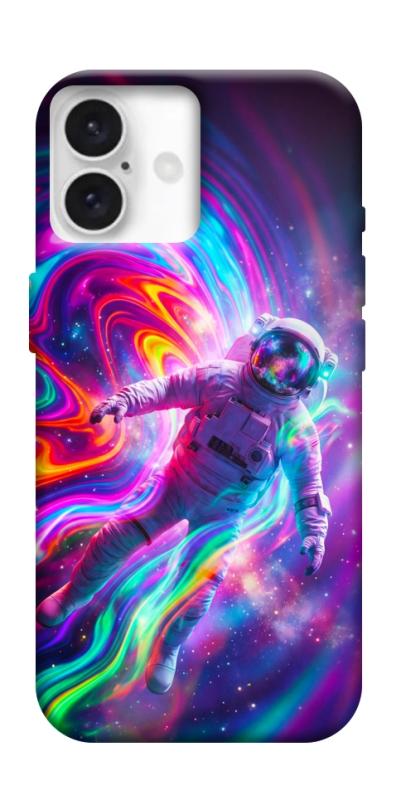 Чехол itsPrint Astronaut fly для Apple iPhone 16 Plus (6.7"), космос, купить оптом с доставкой