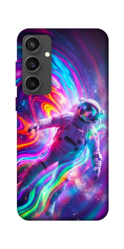 Чехол itsPrint Astronaut fly для Samsung Galaxy S24 FE, космос, купить оптом с доставкой