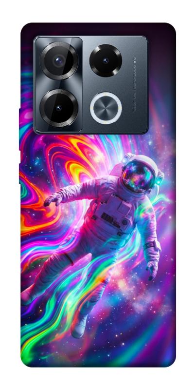 Чехол itsPrint Astronaut fly для Infinix Note 40 Pro 4G, космос, купить оптом с доставкой