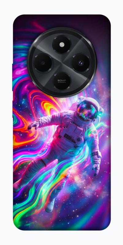 Чехол itsPrint Astronaut fly для Xiaomi Redmi 14C / Poco C75, космос, купить оптом с доставкой