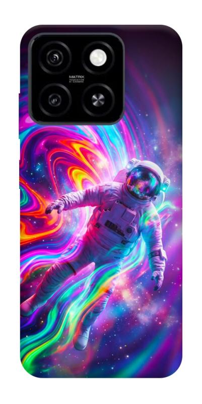 Чехол itsPrint Astronaut fly для ZTE Blade A55 4G, космос, купить оптом с доставкой