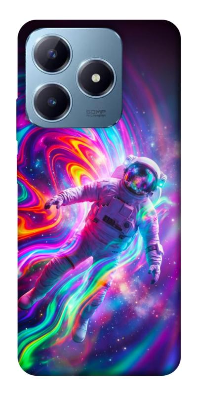 Чехол itsPrint Astronaut fly для Realme C63 4G, космос, купить оптом с доставкой